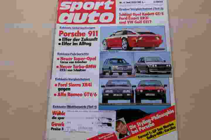 Deckblatt Sport Auto (06/1983)